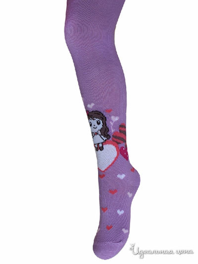 Колготки БЧК, цвет сиреневый