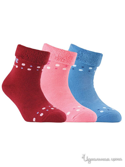 Носки CONTE, цвет бордовый