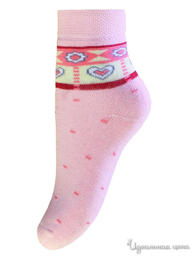 Носки БЧК, цвет бледно-розовый