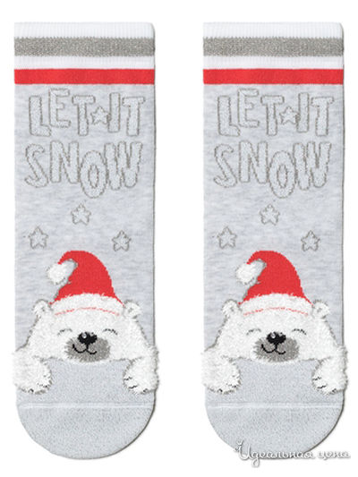 Носки CONTE, цвет светло-серый