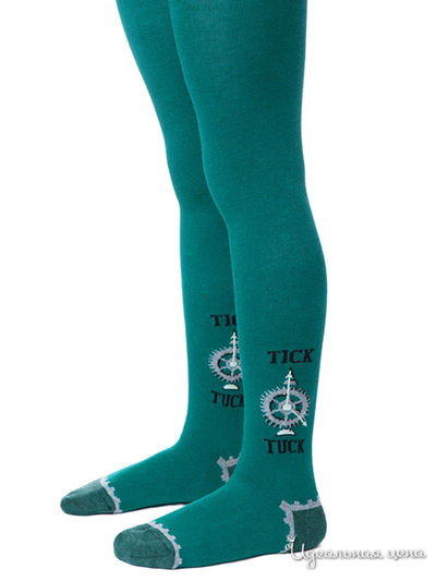 Колготки CONTE, цвет темно-бирюзовый