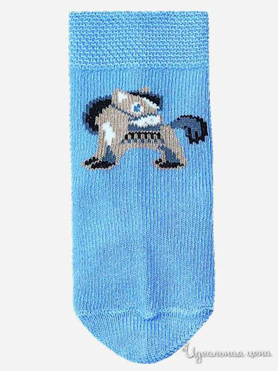 Носки БЧК, цвет голубой