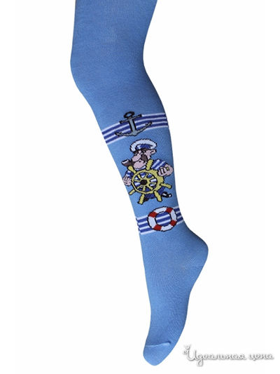 Колготки БЧК, цвет голубой