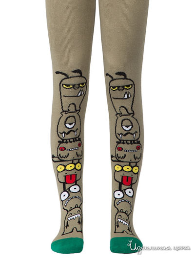 Колготки CONTE, цвет горчичный