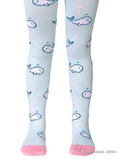 Колготки CONTE, цвет бледно-бирюзовый