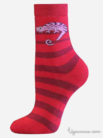 Носки БЧК, цвет вишневый
