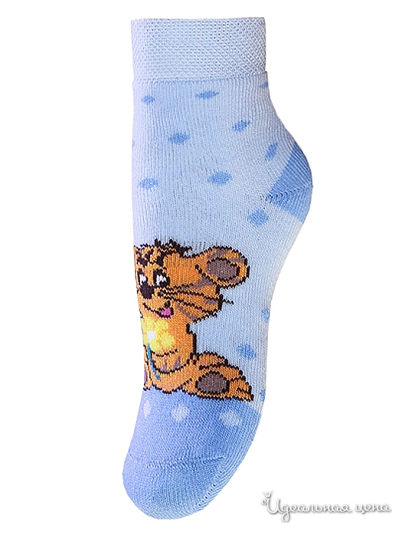 Носки БЧК, цвет бледно-голубой