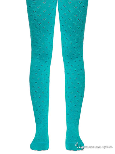 Колготки CONTE, цвет бирюзовый
