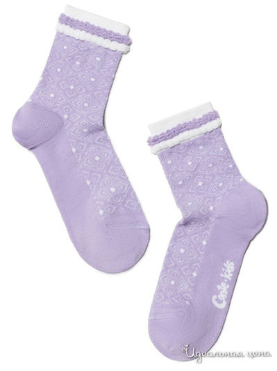 Носки CONTE, цвет сиреневый