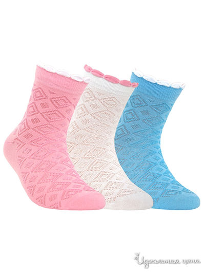 Носки CONTE, цвет голубой