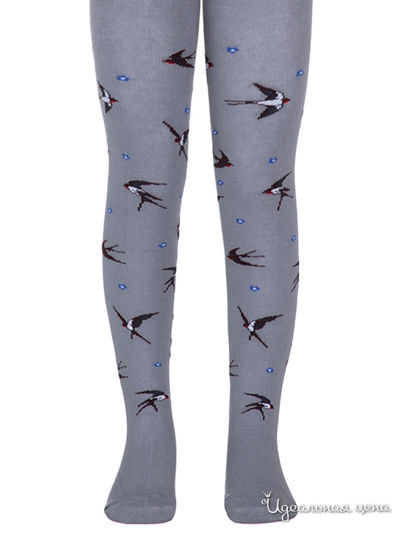 Колготки БЧК, цвет светло-серый