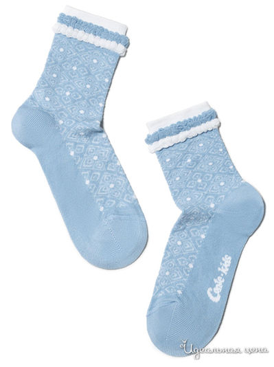 Носки CONTE, цвет голубой
