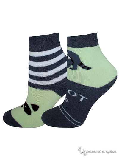 Носки БЧК, цвет темно-серый, мятный