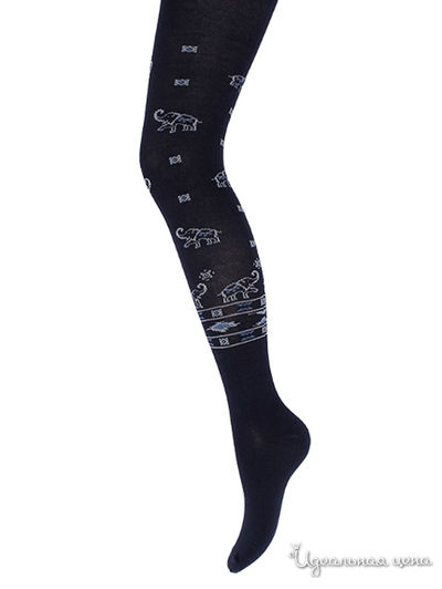 Колготки БЧК, цвет темно-синий