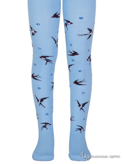 Колготки БЧК, цвет бледно-голубой