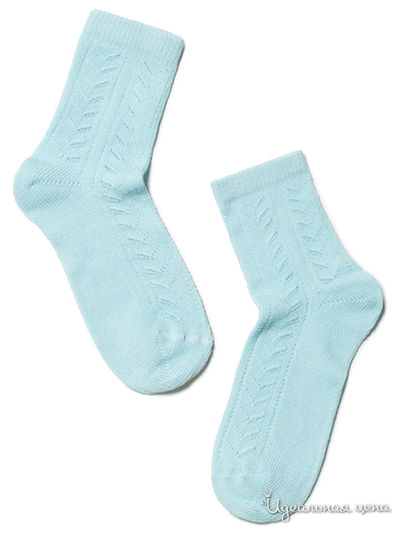 Носки CONTE, цвет светло-голубой