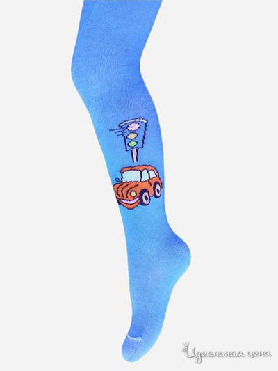 Колготки БЧК, цвет голубой