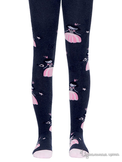 Колготки CONTE, цвет темно-синий