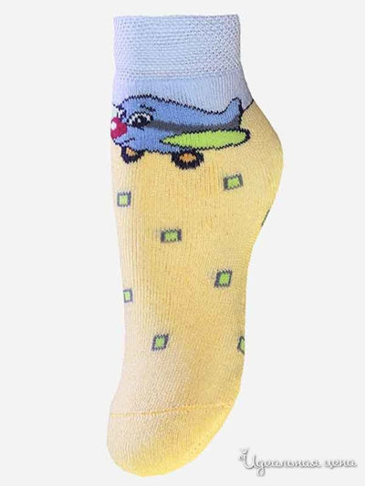 Носки БЧК, цвет желтый