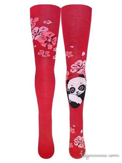 Колготки БЧК, цвет красный