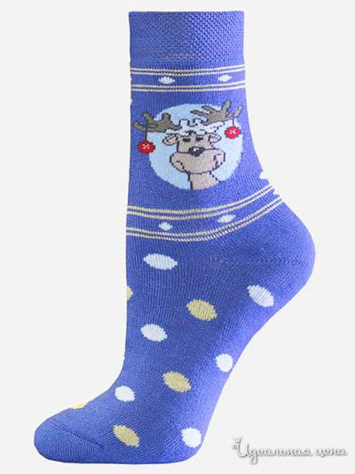 Носки БЧК, цвет синий