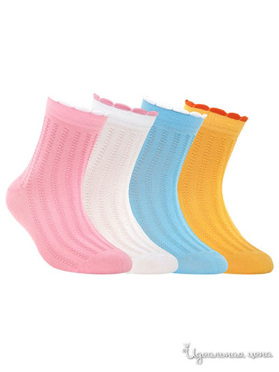 Носки CONTE, цвет желтый