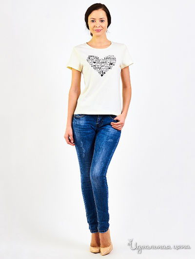 Футболка RoxyFoxy, цвет молочный