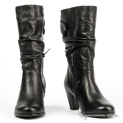 Полусапоги Miss Mara, цвет цвет черный