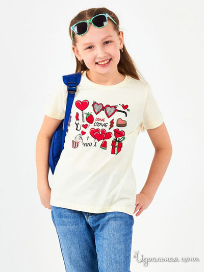 Футболка RoxyFoxy, цвет молочный