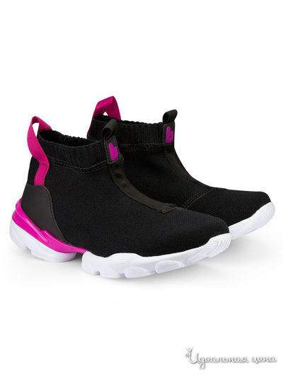 Кроссовки Bibi, цвет черный, розовый