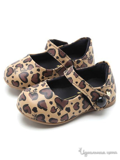 Туфли Bibi, цвет бежевый, черный