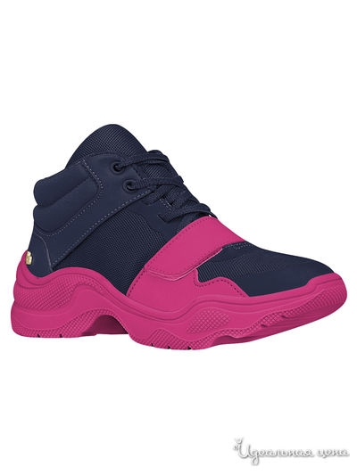Кроссовки Bibi, цвет синий, розовый