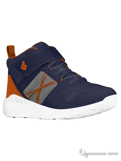 Кроссовки Bibi, цвет оранжевый, синий