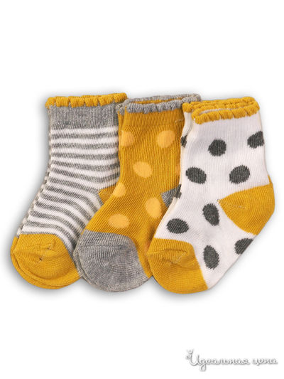 Носки, 3 пары Minoti, цвет мультиколор