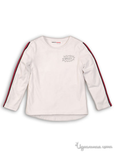 Лонгслив Minoti, цвет белый