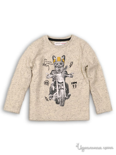 Лонгслив Minoti, цвет серый