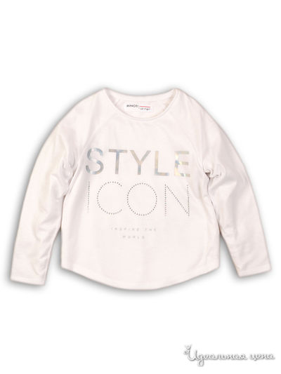 Лонгслив Minoti, цвет белый