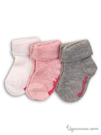 Носки, 3 пары Minoti, цвет мультиколор