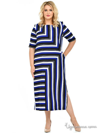 Платье Svesta, цвет черный, синий