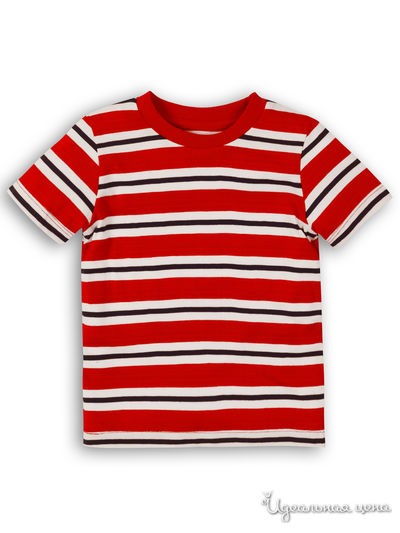 Футболка Minoti, цвет красный, белый
