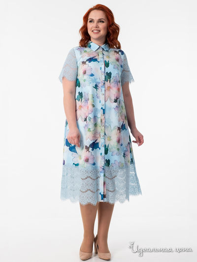 Платье Wisell, цвет голубой