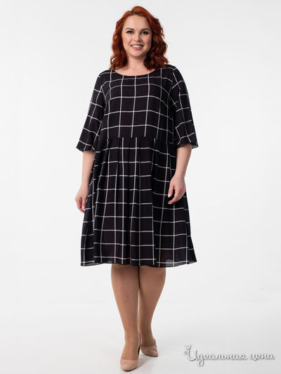 Платье Wisell, цвет черный, белый