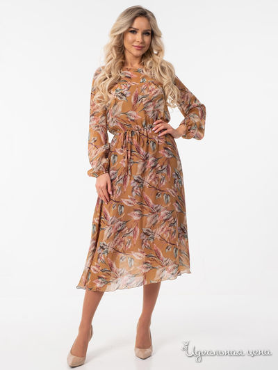 Платье Wisell, цвет коричневый