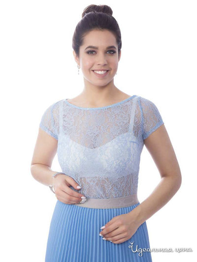 Блуза Wisell, цвет голубой