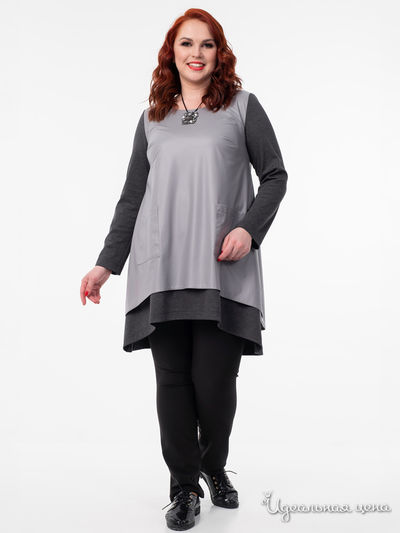 Платье Wisell, цвет серый