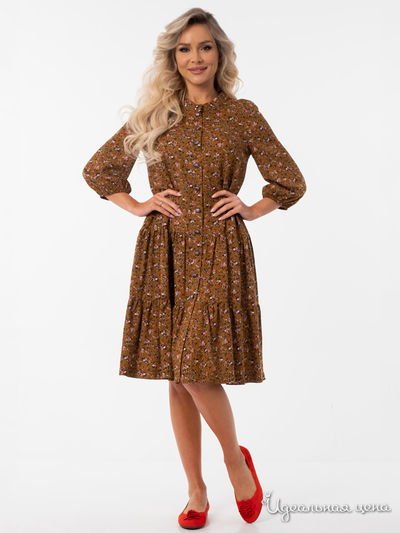 Платье Wisell, цвет коричневый