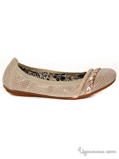 Балетки RIEKER, цвет бежевый