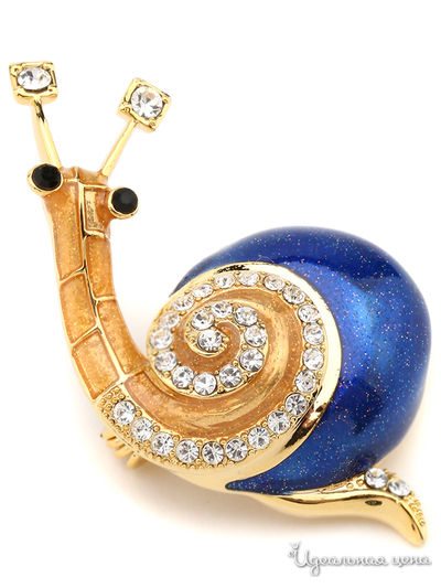 Брошь Chantal, цвет синий