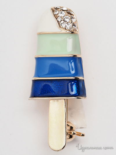 Брошь Chantal, цвет синий