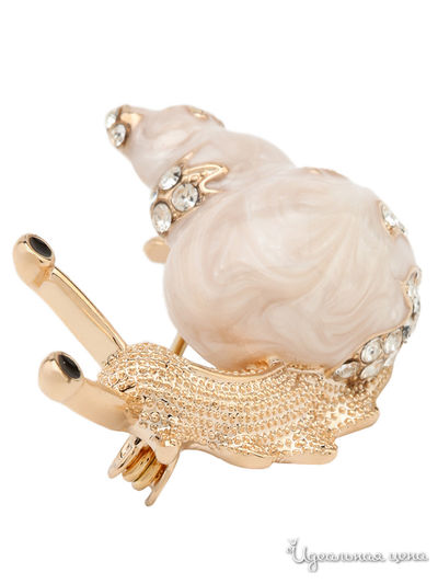 Брошь Chantal, цвет белый